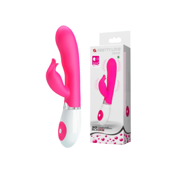 Consolador Vibrador Felix Pretty Love 20 cm