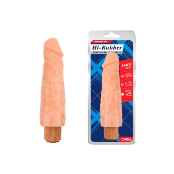 Consolador Vibrador Hi Ribber 16 cm