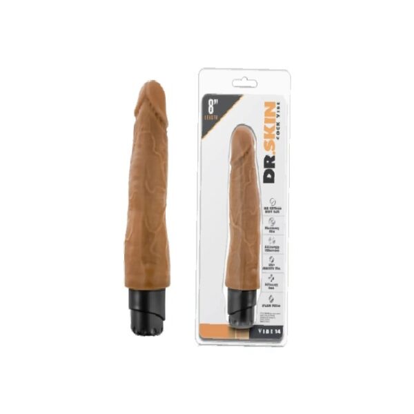 Consolador Vibrador Vibe 14 Dr. Skin 20 cm