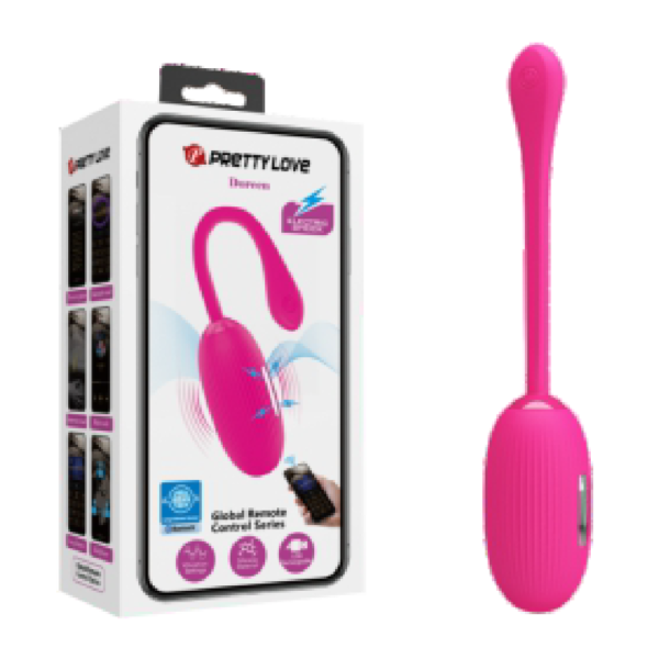 Vibrador con App Global Doreen Magenta - Pretty Love 19 cm