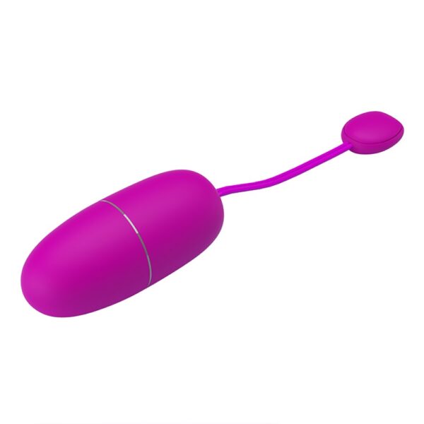 Huevo Vibrador NYMPH Control a distancia - Pretty love 17 cm - Imagen 3